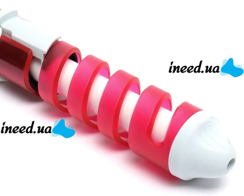Spiral curling iron for hair styling Domotec MS-4901 device for curls and waves 19 mm cone curling tongs Nova NHC-8558