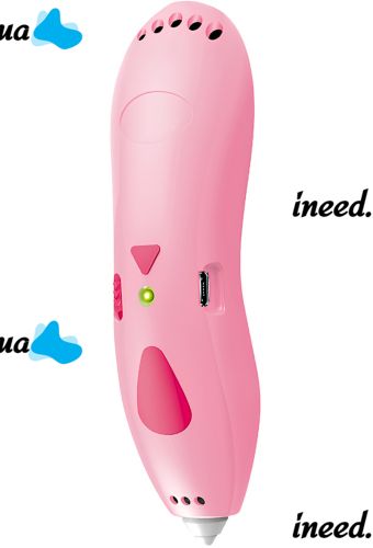 Акумуляторна ручка з трафаретами 3D Painting Pen K9901 500 mAh бездротова низькотемпературна 3Д ручка для об'ємного малювання моделей пластиком