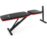 Adking AD-DB1894 folding sports equipment with expanders for back and abs training up to 120 kg Adjustable sports bench YSC-02