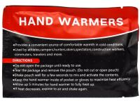 Хімічна грілка для рук hand Warmers портативні одноразові самонагревающиеся грілки до 8 годин термохімічний обігрівач для зігрівання тіла