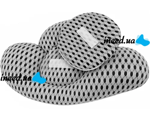 Ортопедическая подушка под поясницу Lumbar Support Pillow SP4817 анатомическая поясничная подушка для поддержки спины и позвоночника 48х30х8 см