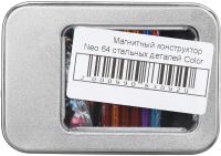 Кольоровий магнітний конструктор Buckyballs Buckybars Neo Mix Color 64 деталей, головоломка антистрес, 36 шт. магнітні палички і 28 шт. кульки Бакібарс