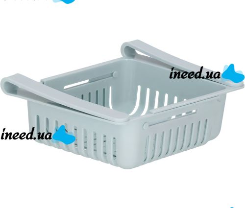 Stretchable Hanging Storage Rack TM18013 sliding refrigerator organizer TM18013 hanging container, sliding shelf, food storage basket