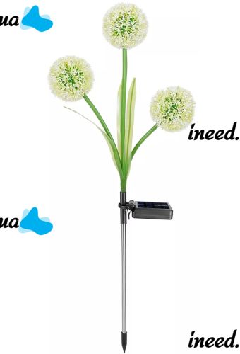 Садовый декоративный фонарь Одуванчики LED Flower Solar Led Light 70 см водонепроницаемый уличный RGB светильник на солнечной батарее для сада