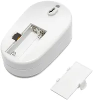 Дверний дзвінок Luckarm Intelligent 8853 бездротова кнопка на батарейках, передавач сигналу і приймач на 32 мелодій для вхідних дверей до 150 м