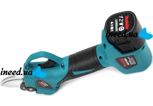 Battery Electric pruner Makita DUP265Z 12V 5AH Li-Ion garden pruner for pruning branches and trees with 2 batteries in a 12V case