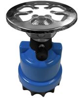 Portable gas burner Mongaz SL-1021 1400W camping mini stove with regulator and piezo ignition for cooking cylinder Dystate DY-05