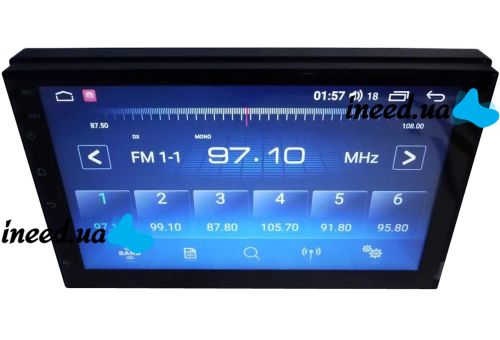 Автомагнітола MP5 CJ CP607 BT Android програвач в машину з підтримкою Apple carplay 4G-32G 2din автомобільна магнітола з сенсорним екраном 7"