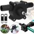 Sturmax DWP001 Drill-Mounted Pump Attachment for Transferring Fuel and Water, 19/16 mm Fitting—Universal Drill-Mounted Pump for Delivering Liquids at 20–30 L/min 