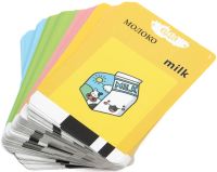 Electronic educational card game Happy World Speaking Montessori Learning Cards for Learning English 112 Cards 224 words