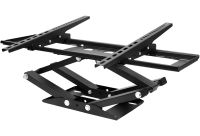Wall Mounted Swivel Bracket V-STAR CP603 32"-60" Inclined TV Wall Mount, Hanging Plasma Holder 32-60 inches Up to 50kg Black