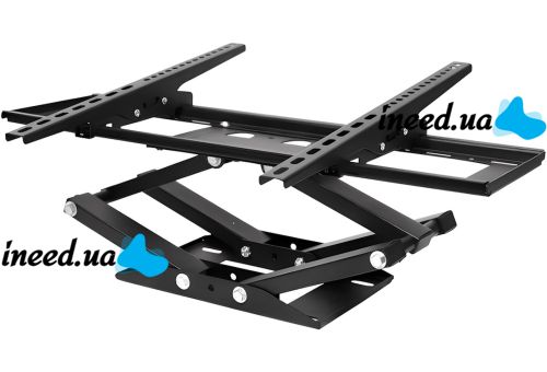 Wall Mounted Swivel Bracket V-STAR CP603 32"-60" Inclined TV Wall Mount, Hanging Plasma Holder 32-60 inches Up to 50kg Black