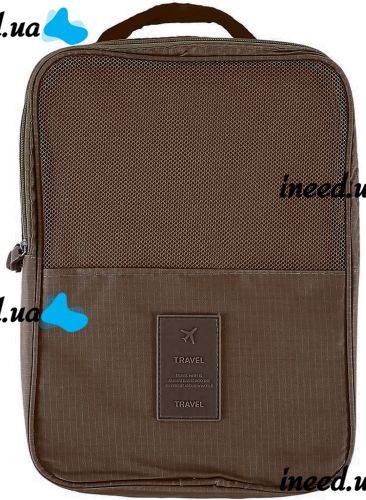 Сумка-органайзер для взуття Travel Series Shoes Pouch портативна водонепроникна Дорожня сумка, сітчастий органайзер чохол для зберігання на блискавці