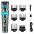 VGR V-695 Professional Cordless Hair Trimmer VGR V-695 Cordless Hair Trimmer, Cordless Trimmer Beard and Mustache Trimmer Razor Transparent