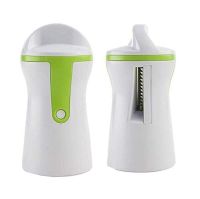 Ручная терка овощерезка GRATER Sunkist Spiral Sliser, Спиральная терка для морковки по-корейски, овощей и фруктов, Спиральный слайсер Зеленый