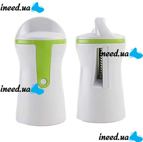 Ручная терка овощерезка GRATER Sunkist Spiral Sliser, Спиральная терка для морковки по-корейски, овощей и фруктов, Спиральный слайсер Зеленый