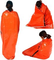 Emergency Sleeping Bag Emergency Sleeping Bag Reusable Waterproof Rescue Thermal Bag, Foil Sleeping Bag for Extreme Conditions