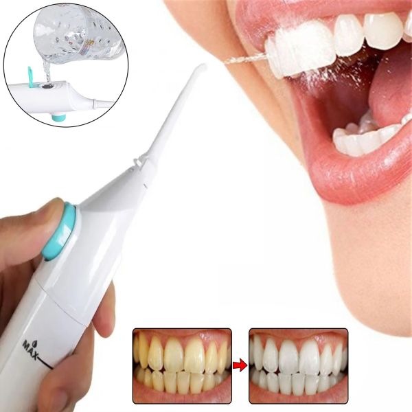 Персональный механический ирригатор для полости рта и зубов Power Floss Dental Water Jet, Водный ополаскиватель очиститель для ухода за полостью рта