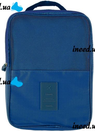 Сумка-органайзер для взуття Travel Series Shoes Pouch портативна водонепроникна Дорожня сумка, сітчастий органайзер чохол для зберігання на блискавці