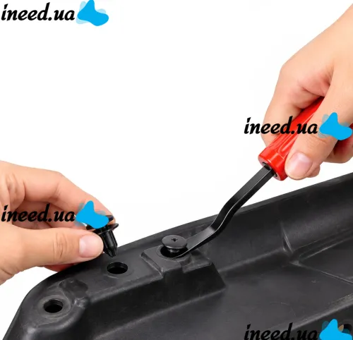 OEM H546 Set of Clips for Auto Trim—725-Piece Set of Removers for Fan Blades, Mounts, Seals, and Clamps in a Plastic Case for Repair and Installation