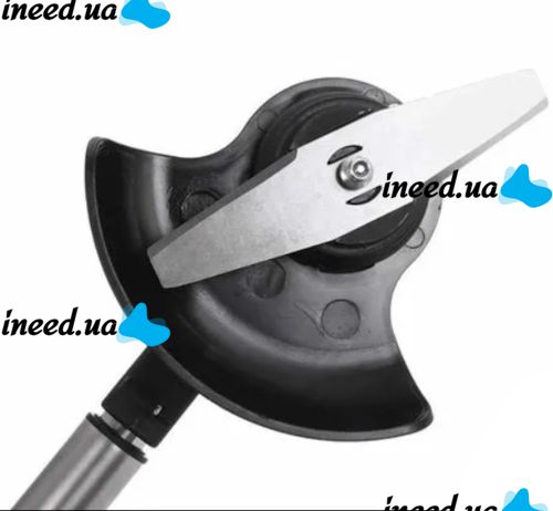 Cordless Lawn Mower Trimmer Elmos HT901 21V for Mowing Grass and Bushes with 2 Batteries, Rechargeable Garden Mower GZ-02