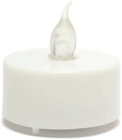 Flameless Tealight LED Candle Set 24 Pieces LED Candle with Imitation Flame and Battery-powered Backlight for Lighting White