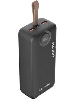Lenyes PX487D 40000mAh 22.5W Portable Power Bank Charger with LED Display and Cables, External Battery Lightning Type-C Povebank