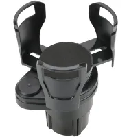 Car Multifunctional Holder Cup Holder for Car Chayanne Car holder 5 in 1, Rotating Cup Holder, Cups Black