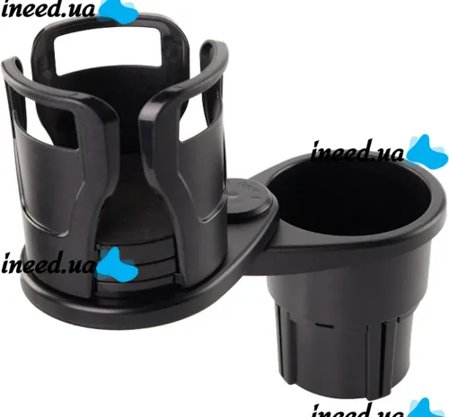 Car Multifunctional Holder Cup Holder for Car Chayanne Car holder 5 in 1, Rotating Cup Holder, Cups Black