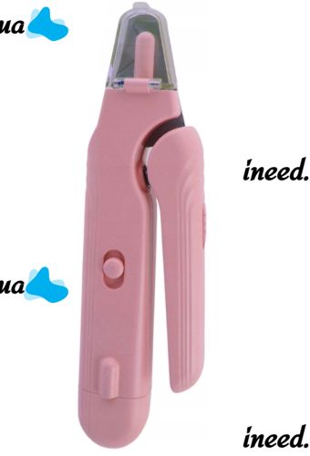 Тример когтерезка Nail Cutter PC-666 2 в 1 тример-пилка для стрижки кігтів собак і котів, автоматична пилка з обмежувачем і підсвічуванням від USB