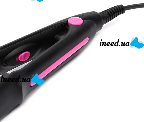 Iron Straightener for Hair Alignment Domotec MS-4905 30W Curling iron for styling and Straightening with Fast Heater Ceramic device forceps 