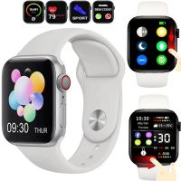 Smart Wrist Smart Watch F21 White Voice Call, Bluetooth Fitness and Health Functions with Wireless Charging IOS Android White
