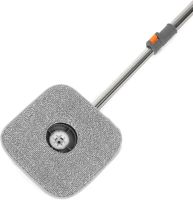 Комплект швабра з відром для миття підлог Mop with bucket K10 телескопічна швабра з самовіджимом і двома насадками з мікрофібри для прибирання MAG-722