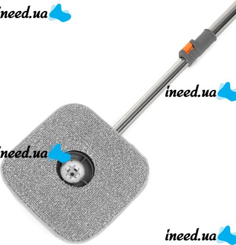 Комплект швабра з відром для миття підлог Mop with bucket K10 телескопічна швабра з самовіджимом і двома насадками з мікрофібри для прибирання MAG-722