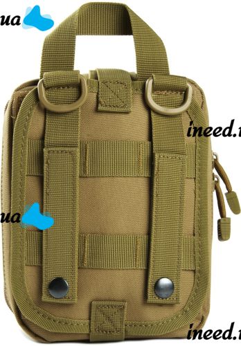 Туристичний набір для виживання Survival Kit 60 в 1 універсальний комплект інструментів підсумок, мультитул, аптечка для туристів і військових