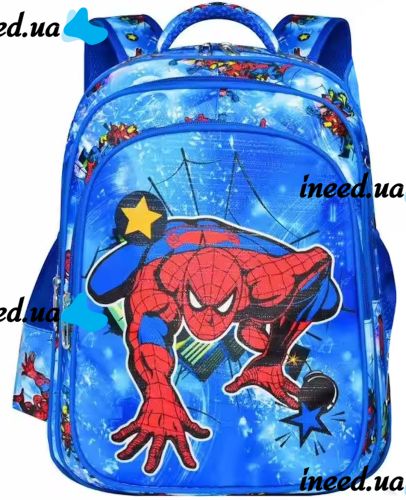 Школьный набор рюкзак, сумка и пенал Fashion Spider Man NA-6 для мальчиков, Детский комплект сумок Человек паук 3 в 1 портфель в школу для детей