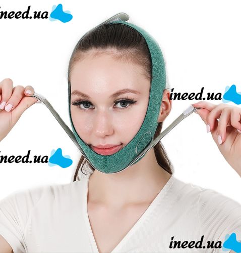 Tightening mask bandage for correcting the oval of the face SeeYouth, Reusable rejuvenating V-shaped lifting mask, Cosmetic tape for the chin