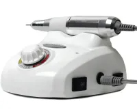Машинка фрезер для маникюра и педикюра Beauty Nail DM-502 35000 оборотов, электрический аппарат для обработки ногтей с насадками и педалью 