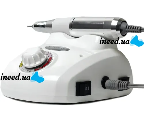 Машинка фрезер для маникюра и педикюра Beauty Nail DM-502 35000 оборотов, электрический аппарат для обработки ногтей с насадками и педалью 