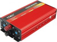 Автомобильный преобразователь авто UKC AR-4000M 12V-220V 4000W автомобильный инвертор напряжения тока 12В 220В 4000 Вт с функцией плавного пуска 
