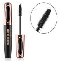 4D Vibely Xpress Control mascara with silk fiber, voluminous, waterproof with the effect of elongation 4D Black 10 ml