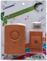 Luckarm A601 doorbell from a 220V Brown outlet wireless button signal transmitter and receiver from a 32-ring network for an entrance door up to 150 m