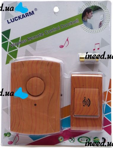 Luckarm A601 doorbell from a 220V Brown outlet wireless button signal transmitter and receiver from a 32-ring network for an entrance door up to 150 m