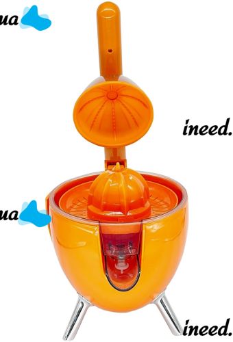 Электрическая соковыжималка Citrus Press LY-473 настольная сокодавка для цитрусовых 300W электросоковыжималка с крышкой для пресса от сети Оранжевая