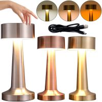 Світлодіодна настільна лампа гантеля Led Desk Lamp WC100G барний світильник нічник 3 режими світіння з сенсорним датчиком для спальні, ресторану, кафе
