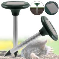 Відлякувач кротів і гризунів Solar Rodent Repeller ультразвуковий прилад кротовідпугіватель на сонячній батареї для відлякування шкідників