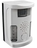 Багатофункціональний відлякувач тварин Pest Repeller Aosio AN-B010 ультразвуковий пристрій з індикатором і датчиком руху від мережі