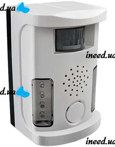 Багатофункціональний відлякувач тварин Pest Repeller Aosio AN-B010 ультразвуковий пристрій з індикатором і датчиком руху від мережі