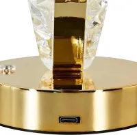Настольная лампа-ночник Star Table Light PC-8207 сенсорный ночник звезда, светодиодная лампа светильник с кристаллами на акриловой подставке 3 режима