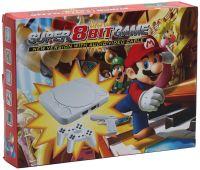 Retro console under the guise of Ps1 Super 8Bit Game TY-368 16 games, 8-bit game console with two joysticks and a pistol for TV LH-999